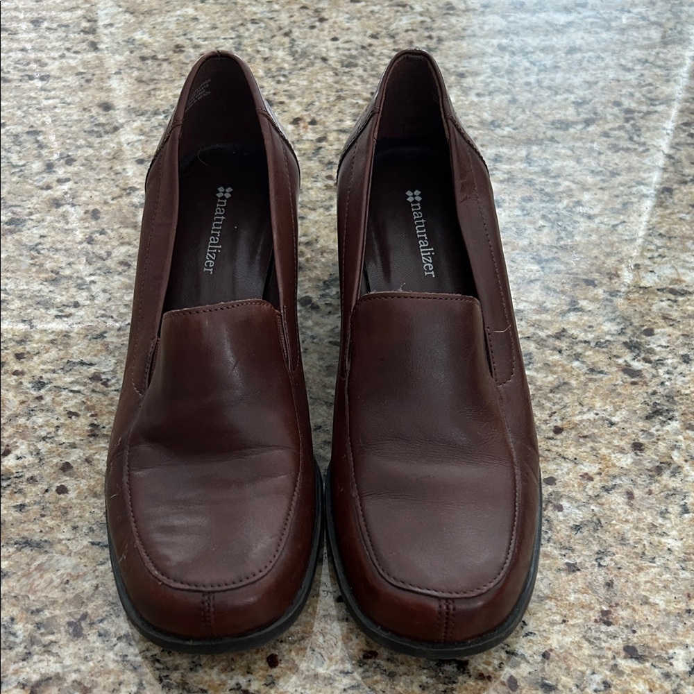 Naturalizer Dark Brown Women’s Loafers
